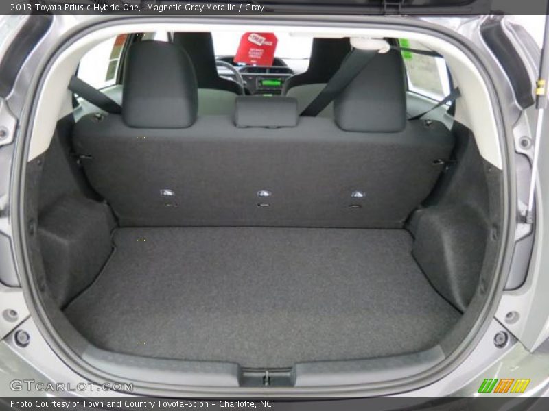 Magnetic Gray Metallic / Gray 2013 Toyota Prius c Hybrid One