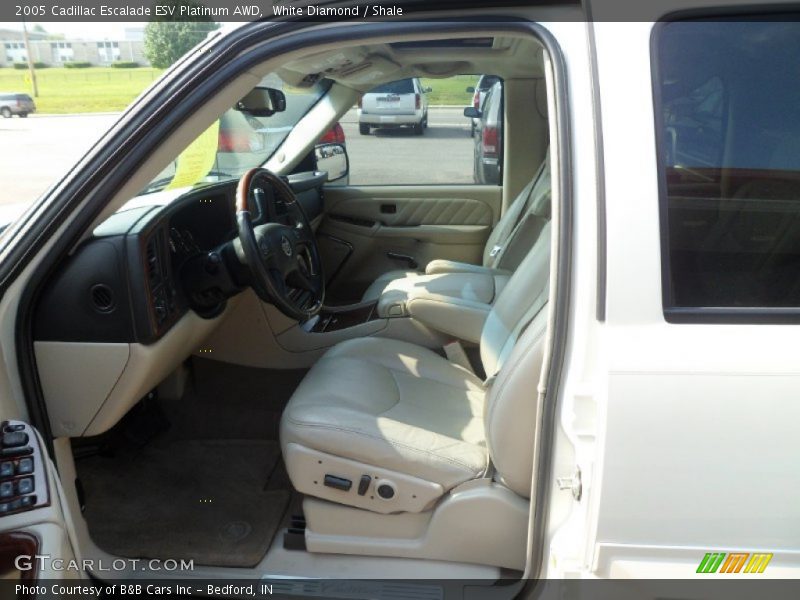 White Diamond / Shale 2005 Cadillac Escalade ESV Platinum AWD