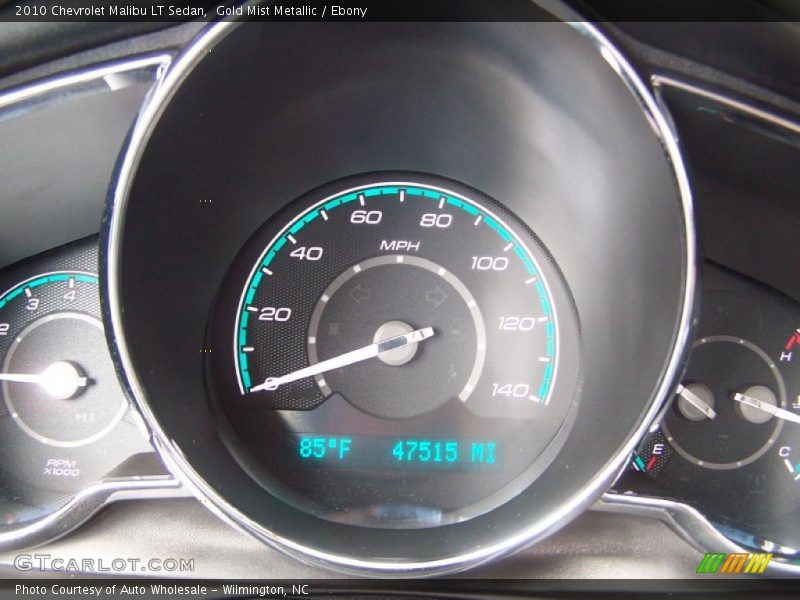Gold Mist Metallic / Ebony 2010 Chevrolet Malibu LT Sedan