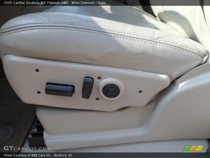 White Diamond / Shale 2005 Cadillac Escalade ESV Platinum AWD