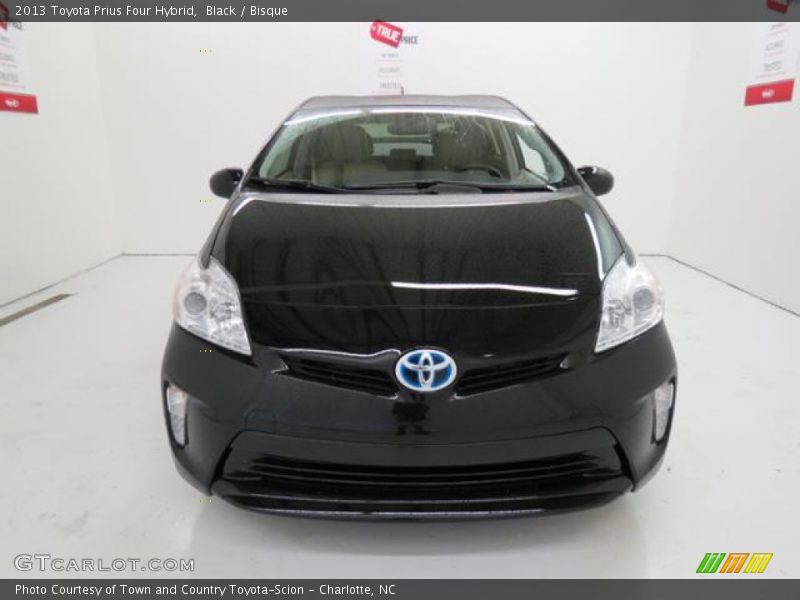 Black / Bisque 2013 Toyota Prius Four Hybrid