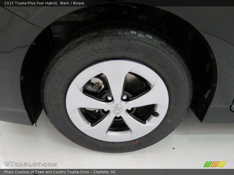 Black / Bisque 2013 Toyota Prius Four Hybrid