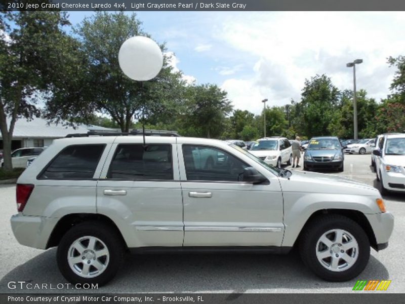 Light Graystone Pearl / Dark Slate Gray 2010 Jeep Grand Cherokee Laredo 4x4