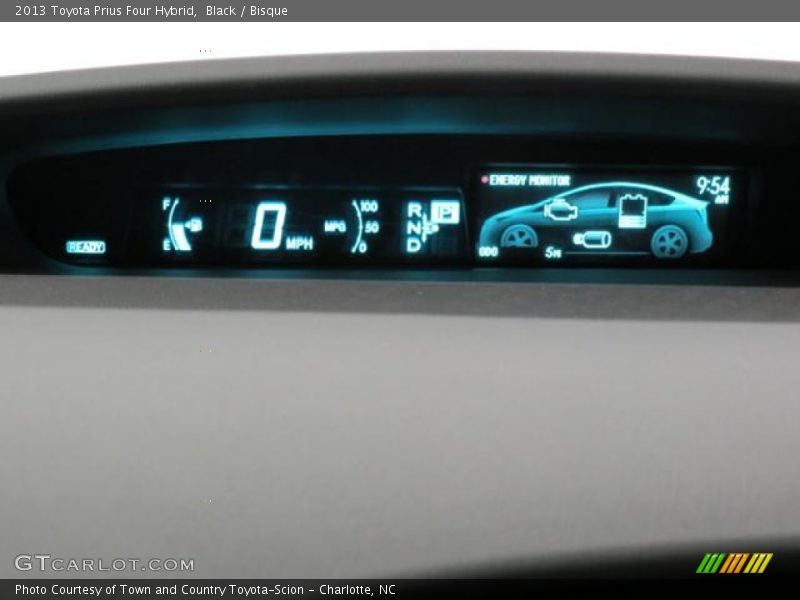 Black / Bisque 2013 Toyota Prius Four Hybrid