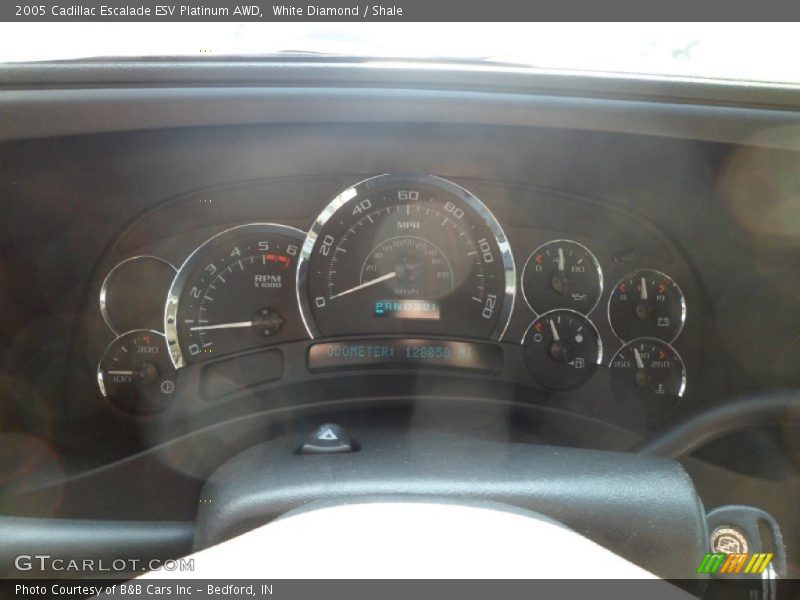 White Diamond / Shale 2005 Cadillac Escalade ESV Platinum AWD