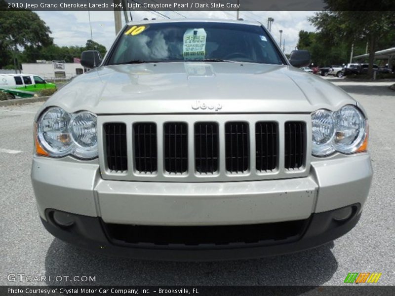 Light Graystone Pearl / Dark Slate Gray 2010 Jeep Grand Cherokee Laredo 4x4