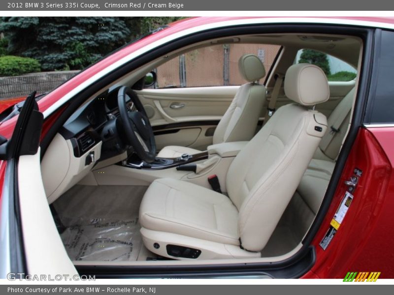 Front Seat of 2012 3 Series 335i Coupe