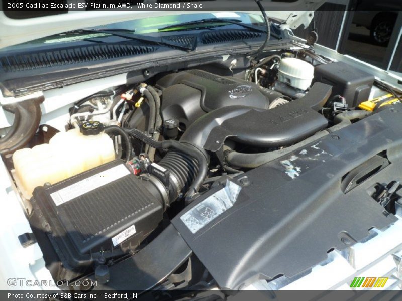 White Diamond / Shale 2005 Cadillac Escalade ESV Platinum AWD