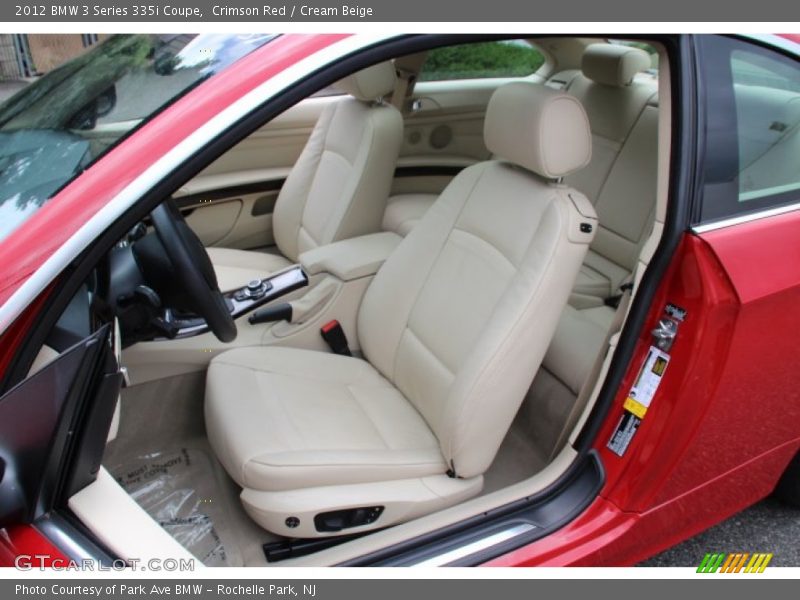 Front Seat of 2012 3 Series 335i Coupe