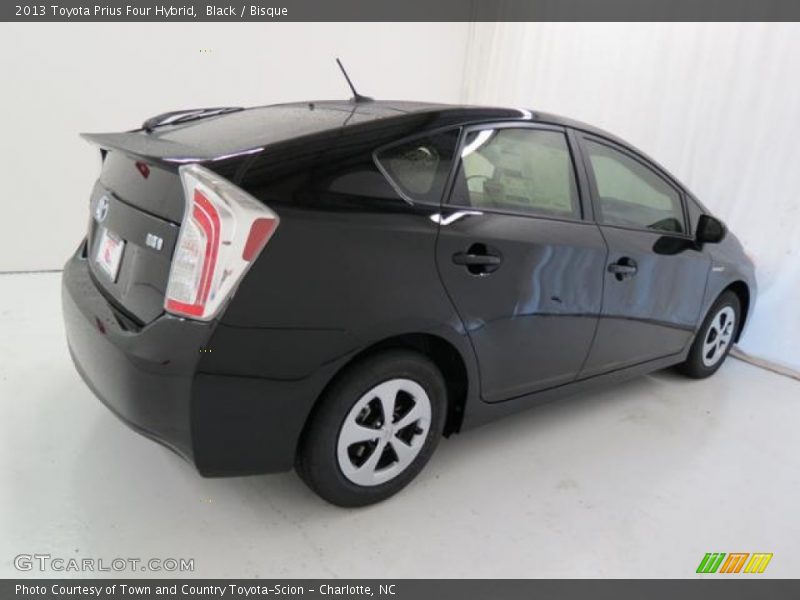 Black / Bisque 2013 Toyota Prius Four Hybrid