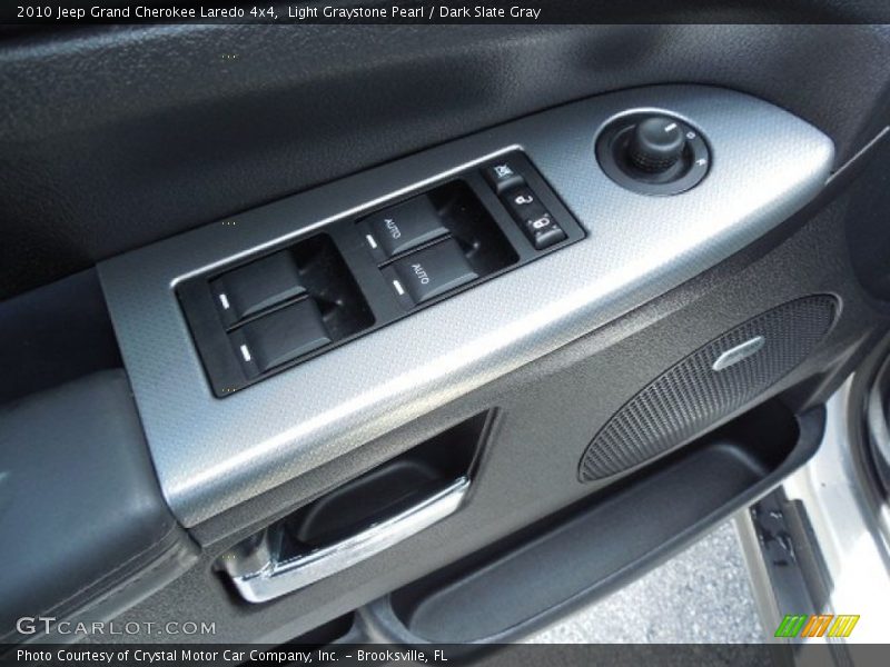Light Graystone Pearl / Dark Slate Gray 2010 Jeep Grand Cherokee Laredo 4x4