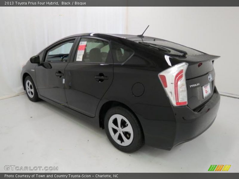 Black / Bisque 2013 Toyota Prius Four Hybrid