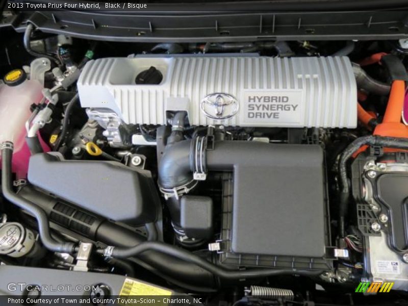 Black / Bisque 2013 Toyota Prius Four Hybrid