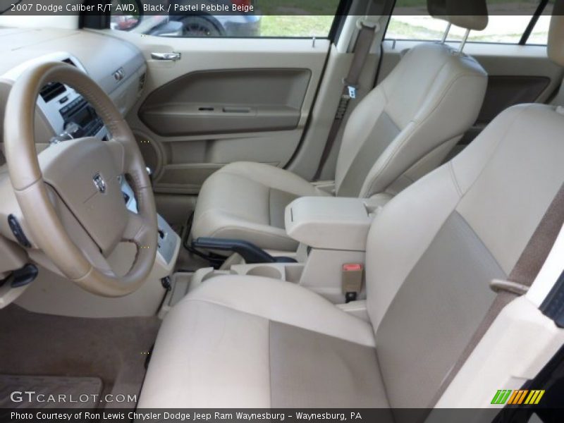 Black / Pastel Pebble Beige 2007 Dodge Caliber R/T AWD