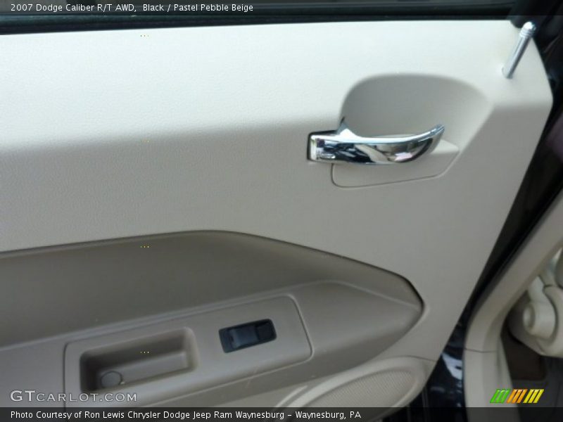 Black / Pastel Pebble Beige 2007 Dodge Caliber R/T AWD