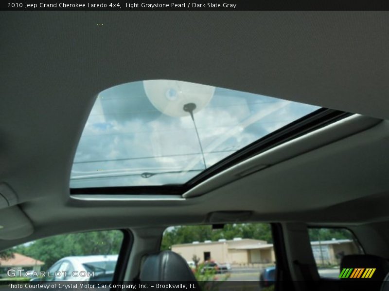 Light Graystone Pearl / Dark Slate Gray 2010 Jeep Grand Cherokee Laredo 4x4