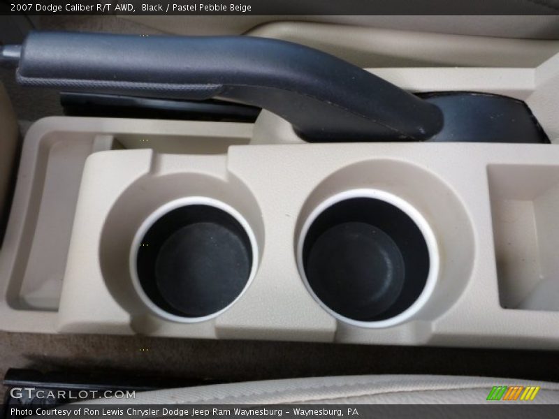 Black / Pastel Pebble Beige 2007 Dodge Caliber R/T AWD