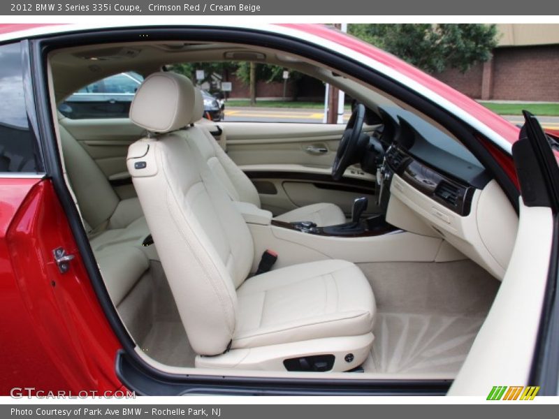 Front Seat of 2012 3 Series 335i Coupe