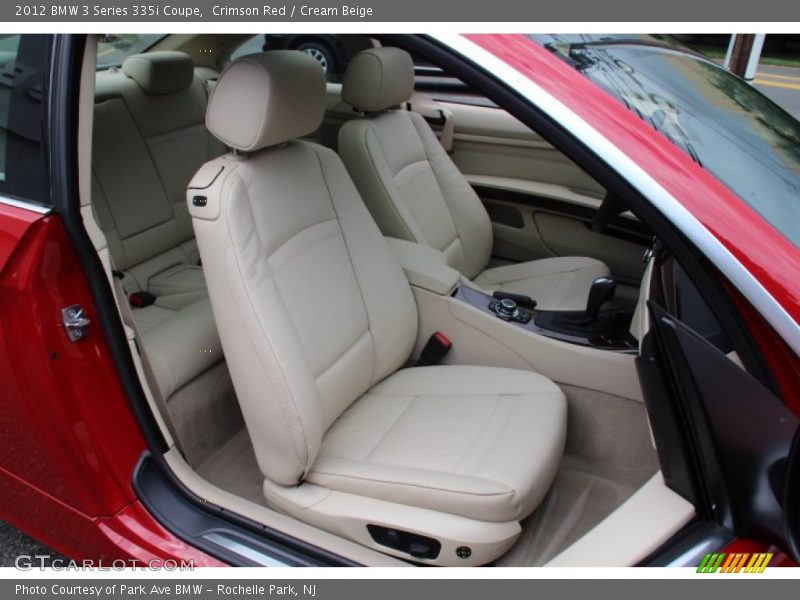 Front Seat of 2012 3 Series 335i Coupe