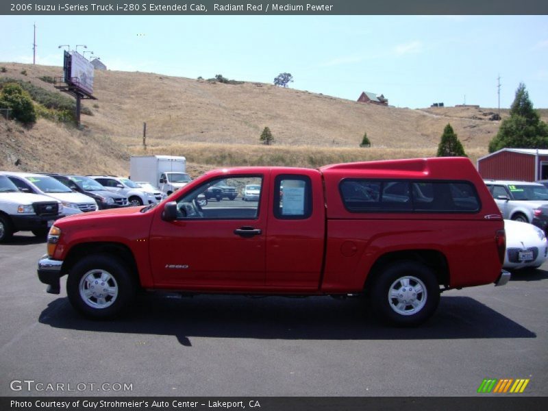 Radiant Red / Medium Pewter 2006 Isuzu i-Series Truck i-280 S Extended Cab