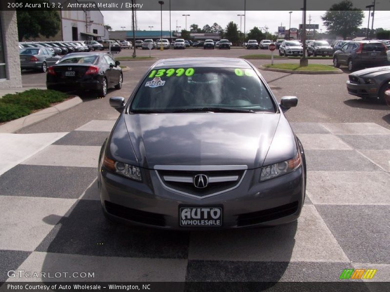 Anthracite Metallic / Ebony 2006 Acura TL 3.2