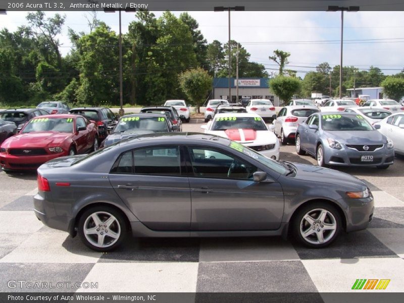 Anthracite Metallic / Ebony 2006 Acura TL 3.2
