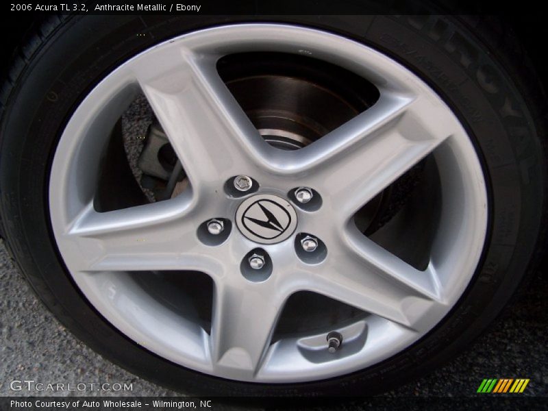 Anthracite Metallic / Ebony 2006 Acura TL 3.2