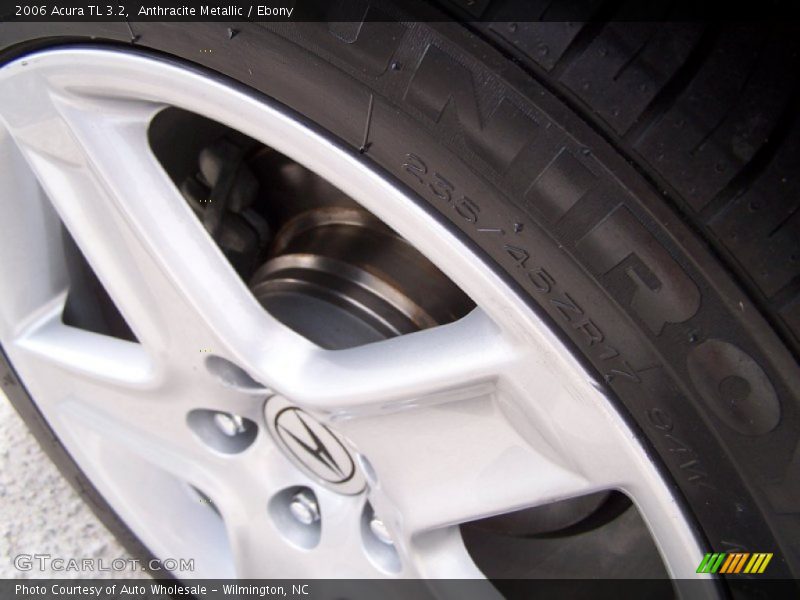 Anthracite Metallic / Ebony 2006 Acura TL 3.2