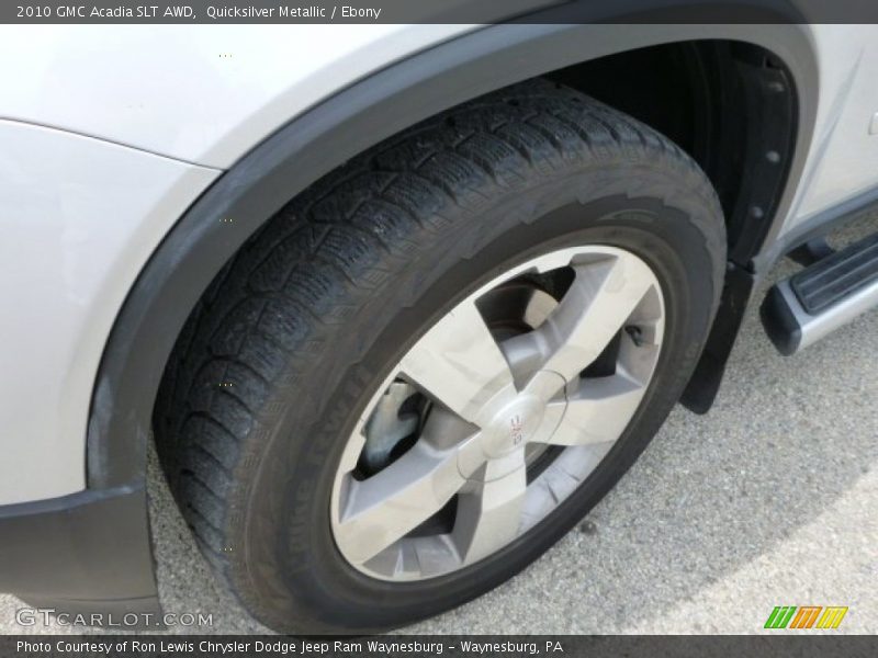 Quicksilver Metallic / Ebony 2010 GMC Acadia SLT AWD