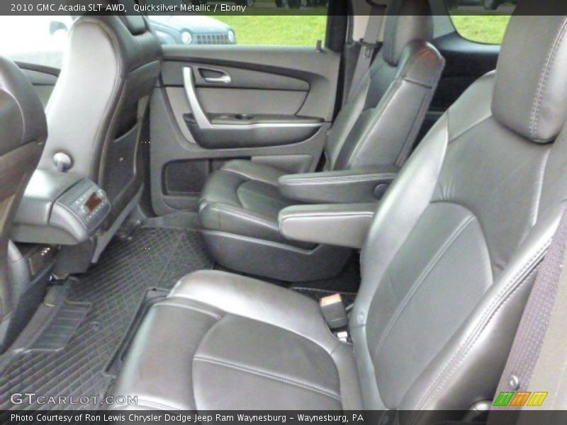 Quicksilver Metallic / Ebony 2010 GMC Acadia SLT AWD