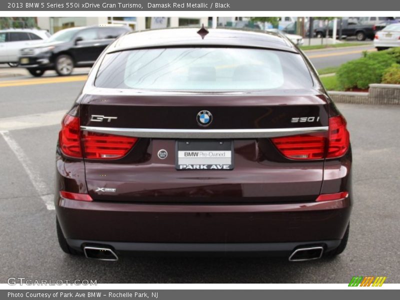 Damask Red Metallic / Black 2013 BMW 5 Series 550i xDrive Gran Turismo
