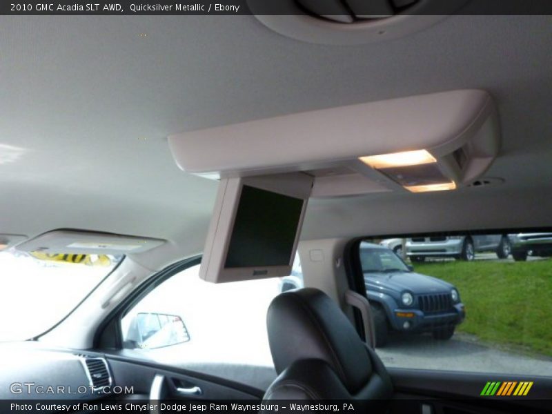 Quicksilver Metallic / Ebony 2010 GMC Acadia SLT AWD