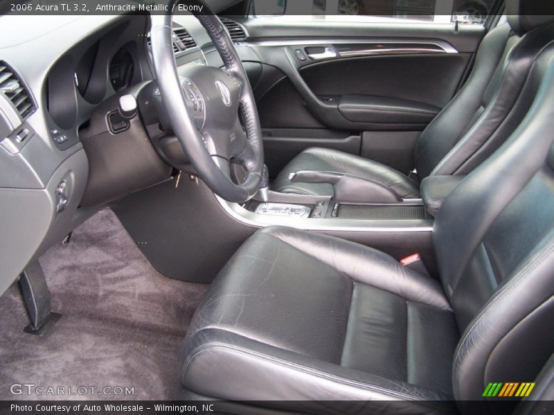 Anthracite Metallic / Ebony 2006 Acura TL 3.2