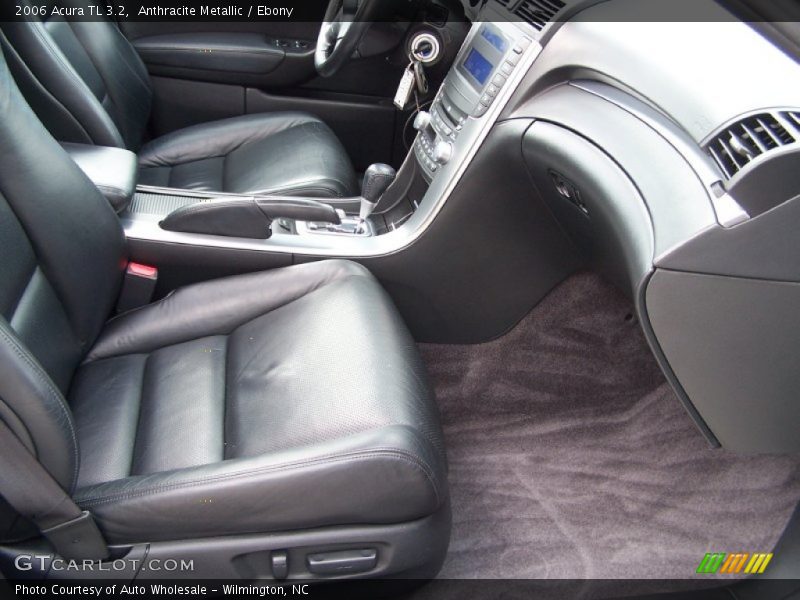 Anthracite Metallic / Ebony 2006 Acura TL 3.2