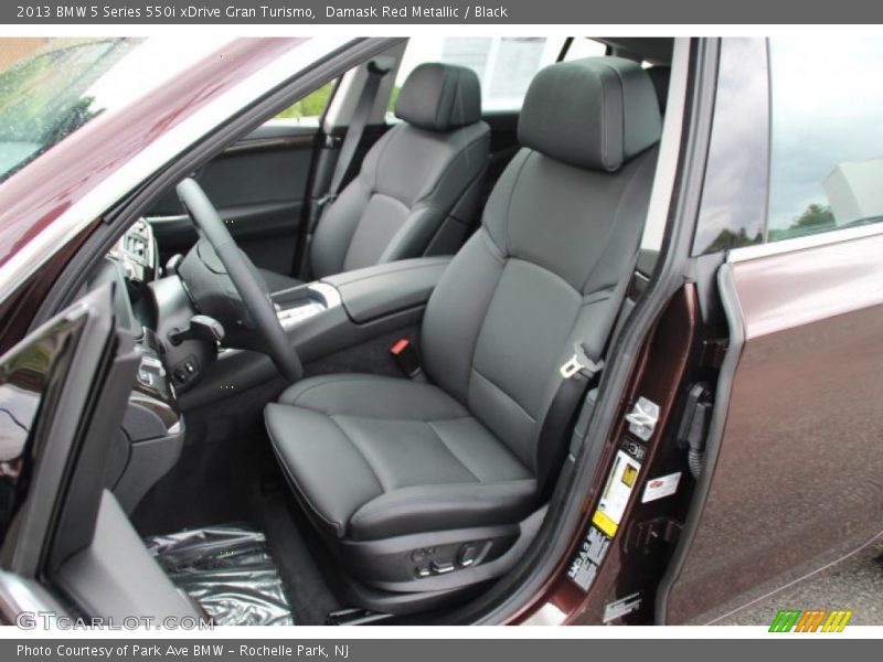 Front Seat of 2013 5 Series 550i xDrive Gran Turismo