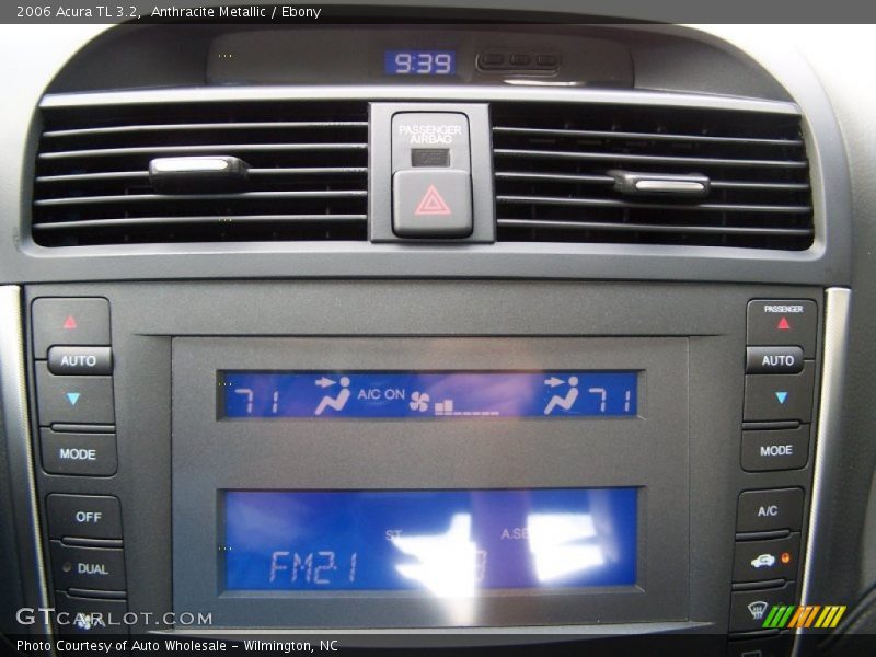 Anthracite Metallic / Ebony 2006 Acura TL 3.2