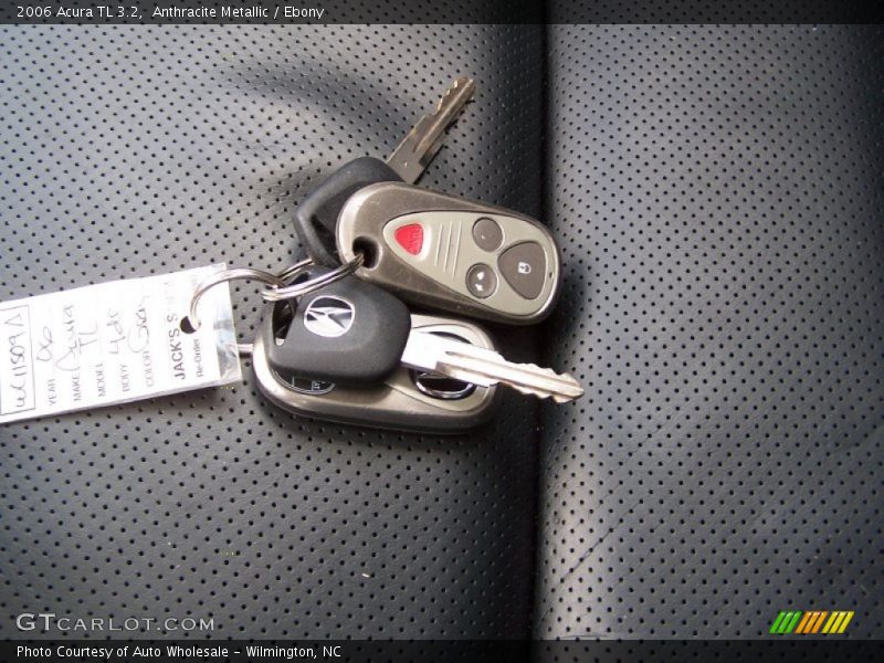 Anthracite Metallic / Ebony 2006 Acura TL 3.2