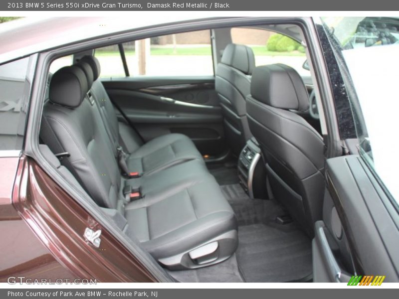 Rear Seat of 2013 5 Series 550i xDrive Gran Turismo