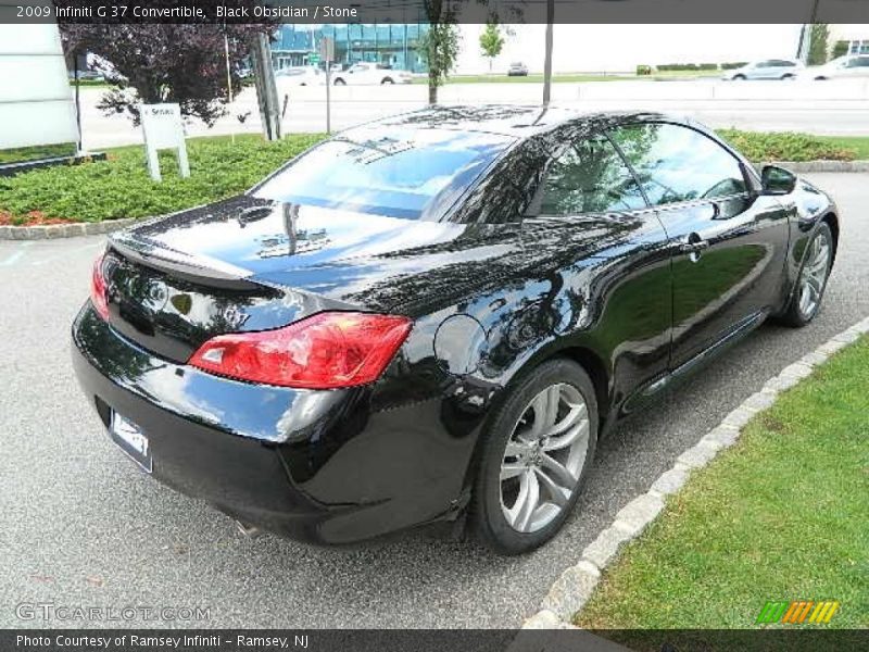 Black Obsidian / Stone 2009 Infiniti G 37 Convertible