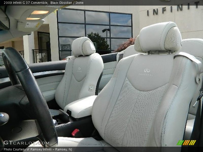 Black Obsidian / Stone 2009 Infiniti G 37 Convertible