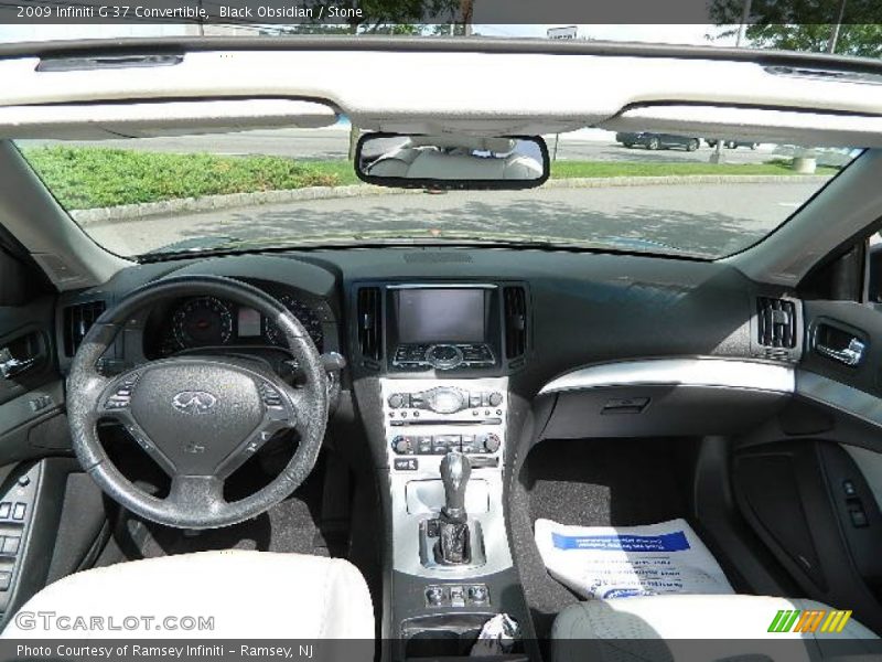 Black Obsidian / Stone 2009 Infiniti G 37 Convertible