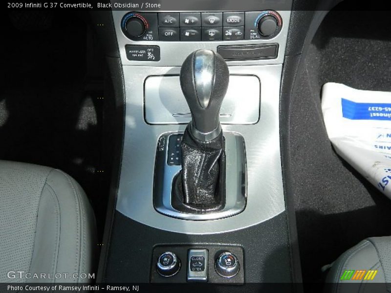 Black Obsidian / Stone 2009 Infiniti G 37 Convertible