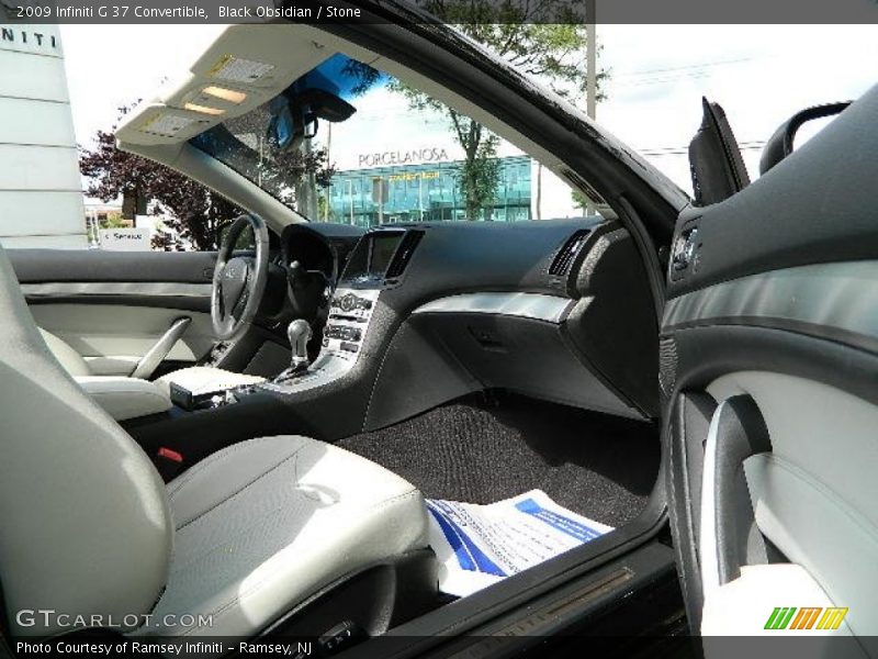 Black Obsidian / Stone 2009 Infiniti G 37 Convertible