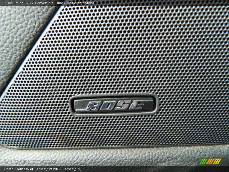 Black Obsidian / Stone 2009 Infiniti G 37 Convertible