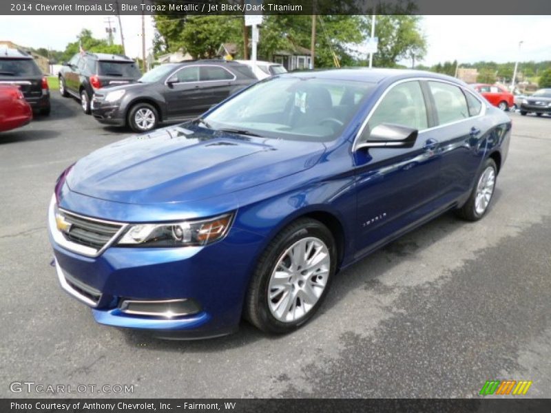 Front 3/4 View of 2014 Impala LS