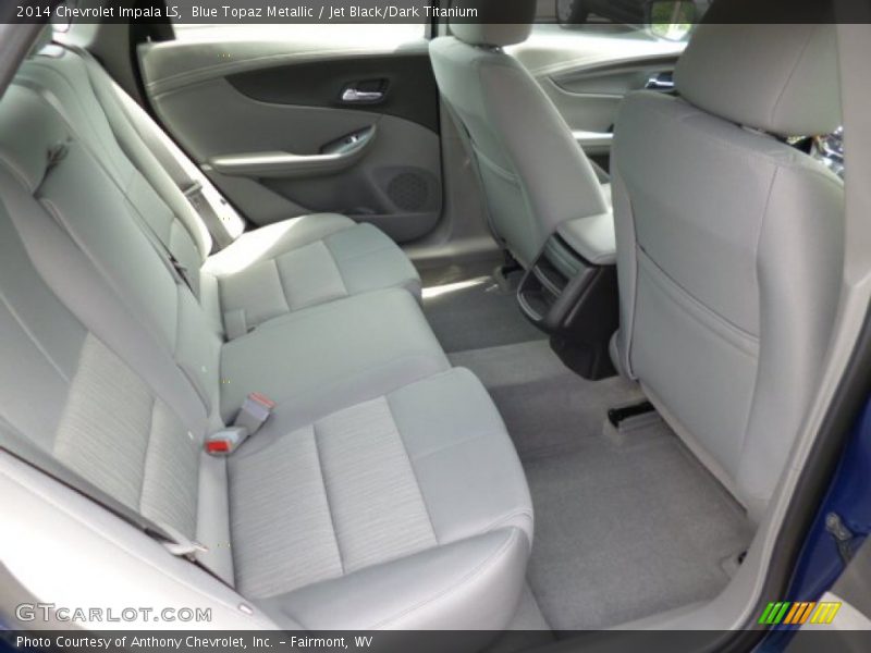 Rear Seat of 2014 Impala LS