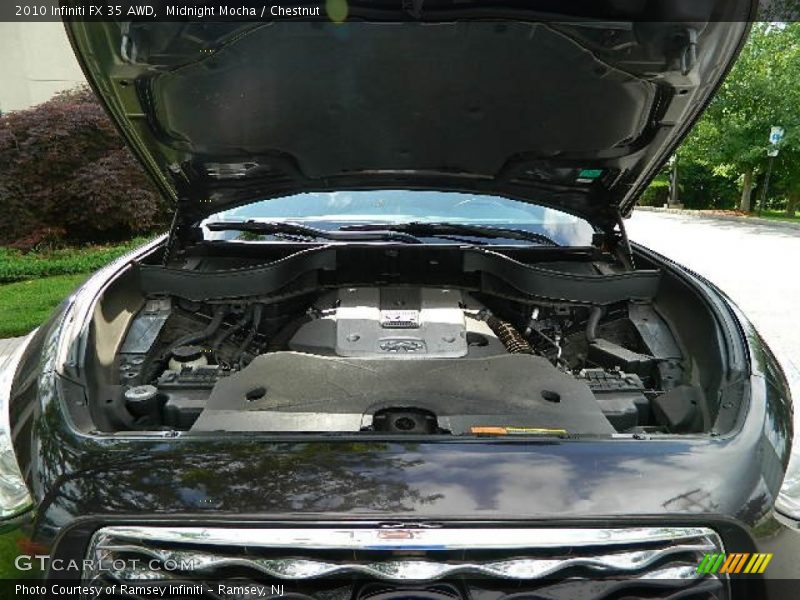 Midnight Mocha / Chestnut 2010 Infiniti FX 35 AWD