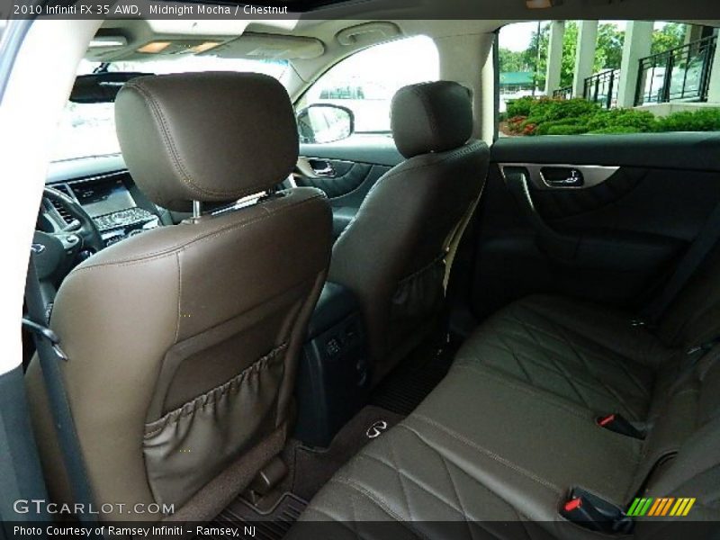 Midnight Mocha / Chestnut 2010 Infiniti FX 35 AWD