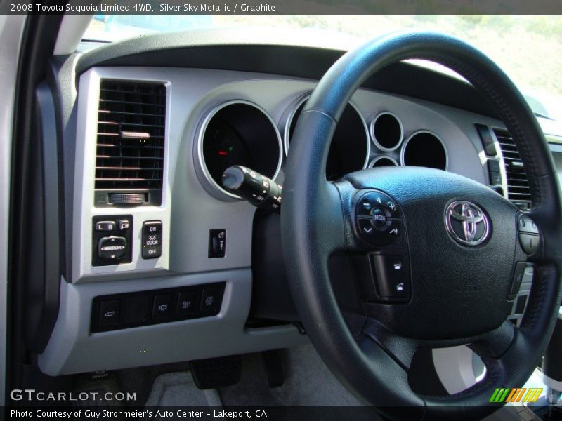 Silver Sky Metallic / Graphite 2008 Toyota Sequoia Limited 4WD