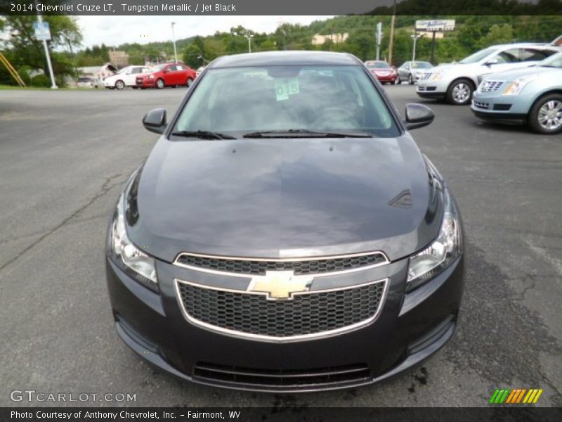 Tungsten Metallic / Jet Black 2014 Chevrolet Cruze LT